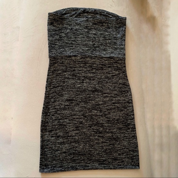 Wilfred FREE strapless black / grey dress - Picture 2 of 9
